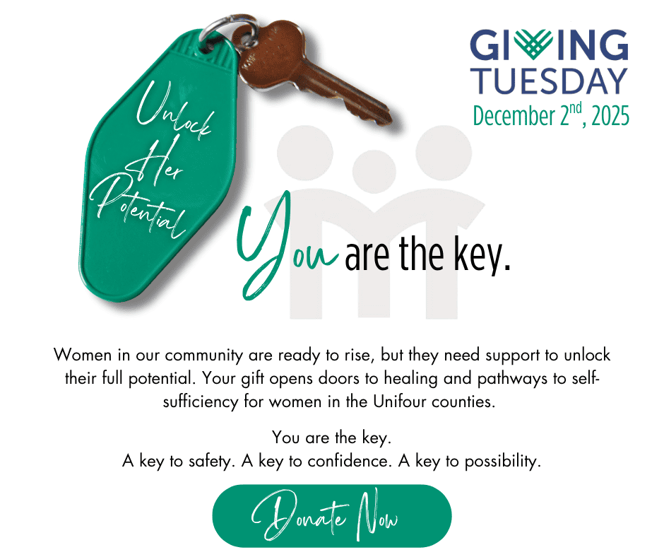 monthly giving program for women’s shelter