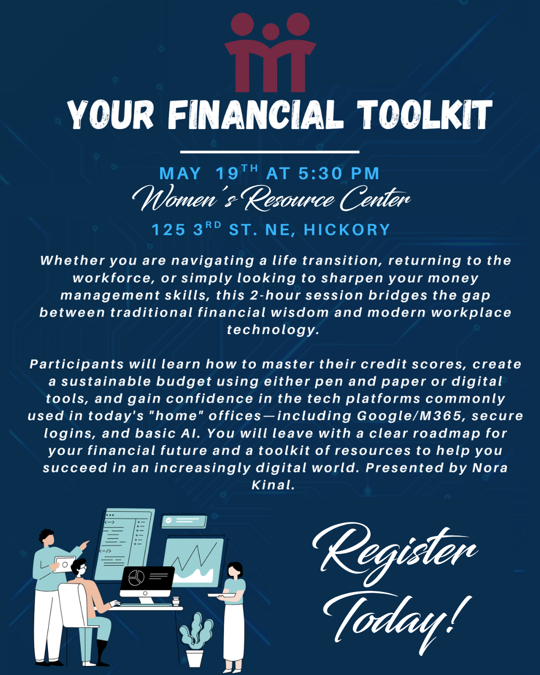 monthly giving program for women’s shelter